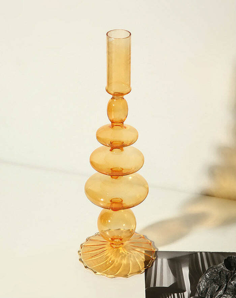 Candelabro Francis Ondas Orange