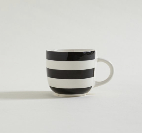 MUG BAJO BLACK MALIBU 280ML - Set x 6