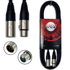 Cable Tally XLR Macho 5 Pines a XLR Hembra 5 Pines Neutrik Mscables