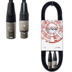 Cable XLR Macho a XLR Hembra Rean Micrófono Mscables