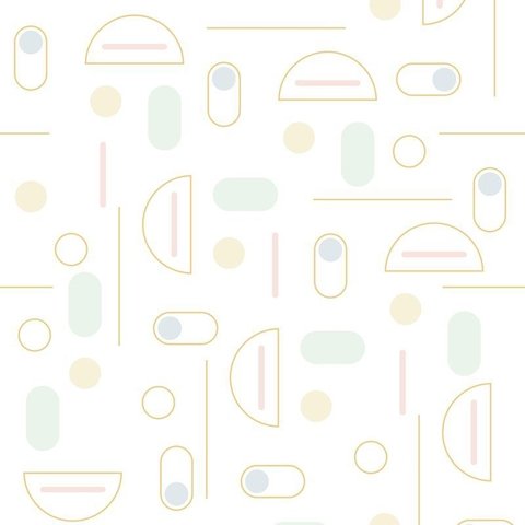 Papel de parede Ameise - Geométrico rosa