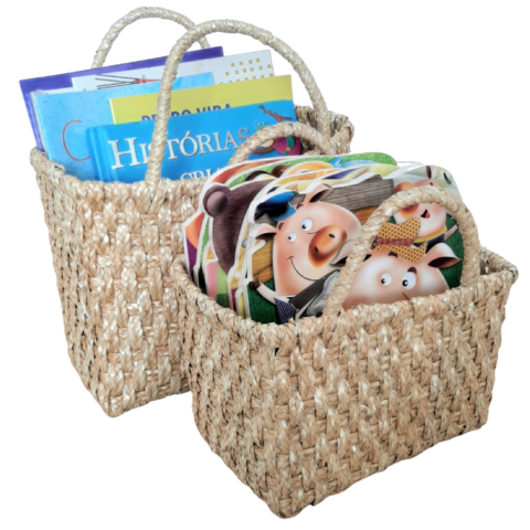 Kit cestos porta trecos