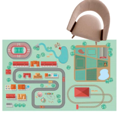 Playmat Cidade - Verde