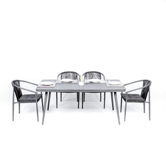 Juego Dakota de Comedor con 6 sillas