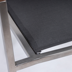 Sillón Acero Inox y Musk - BrauerMuebles