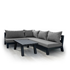 Juego Mérida Esquinero Aluminio living - comprar online