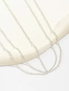Acessório De Cabelo Tiara Head Chain Camada Dupla - comprar online