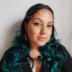Acessório De Cabelo Tiara Head Chain Medalhinhas Dourada - comprar online