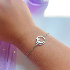 Imagem do Pulseira Estrela na Lua
