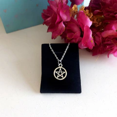 Colar Pentagrama Wicca Estrela de 5 Pontas Proteção na internet