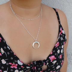 Colar Gargantilha Lua Tribal - comprar online
