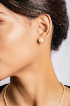 Brinco Pérola - Loja da Maya