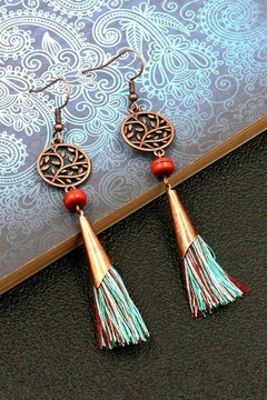 Brinco Boho Chic Floresta Tribal - comprar online
