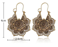 Imagem do Brinco Feminino Boho Chic Tribal Indiano Mandala