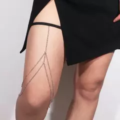 Imagem do Leg Chain Body Chain Corrente De Perna Coxa Camada Dupla