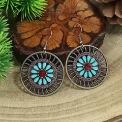 Brinco Boho Chic Flor - Loja da Maya