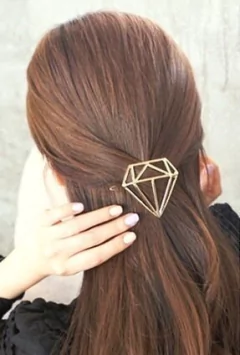 Acessório De Cabelo Clip Presilha Grampo Tic Tac Diamante na internet