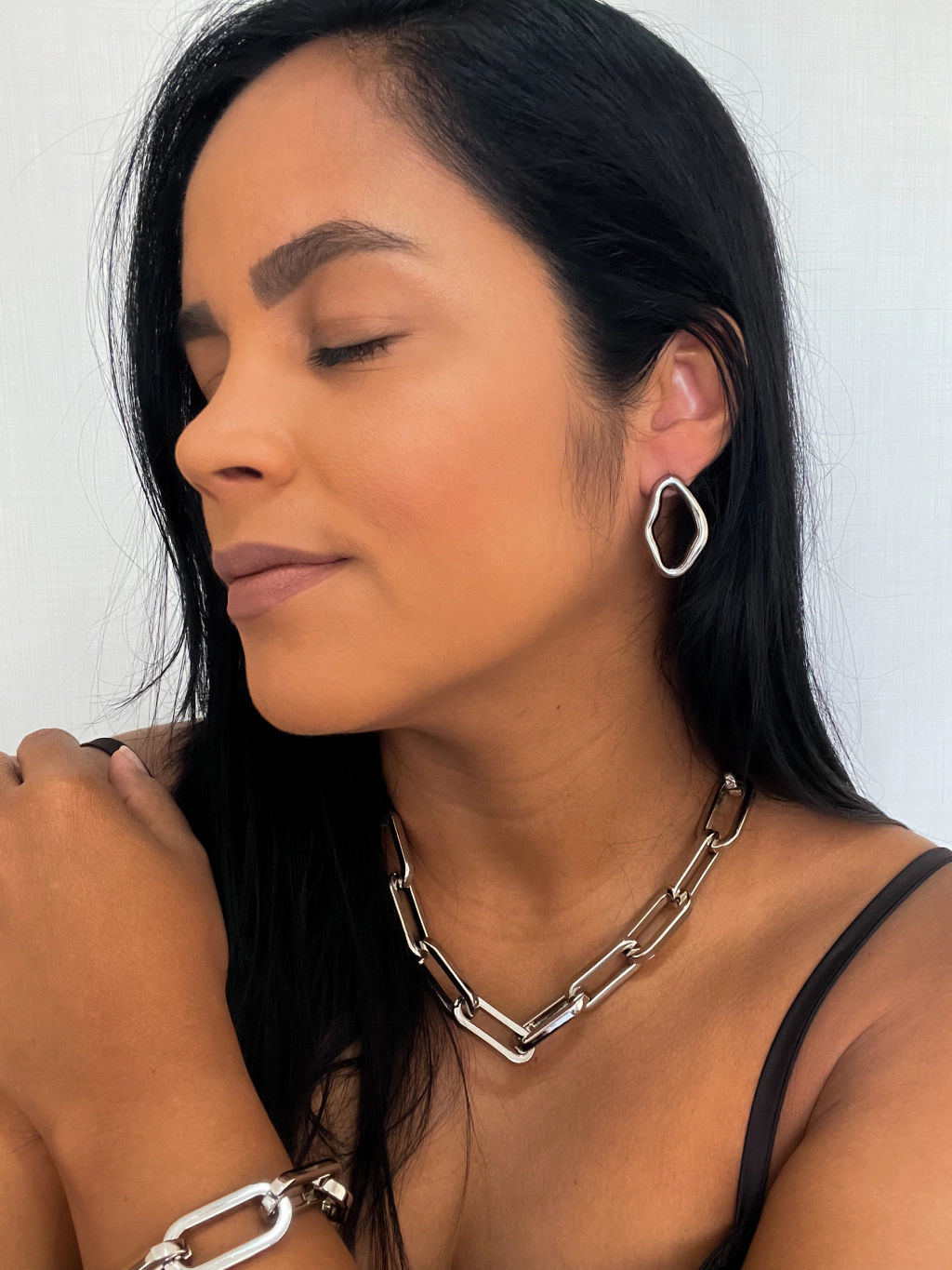 Colar Elos CARTIER SILVER