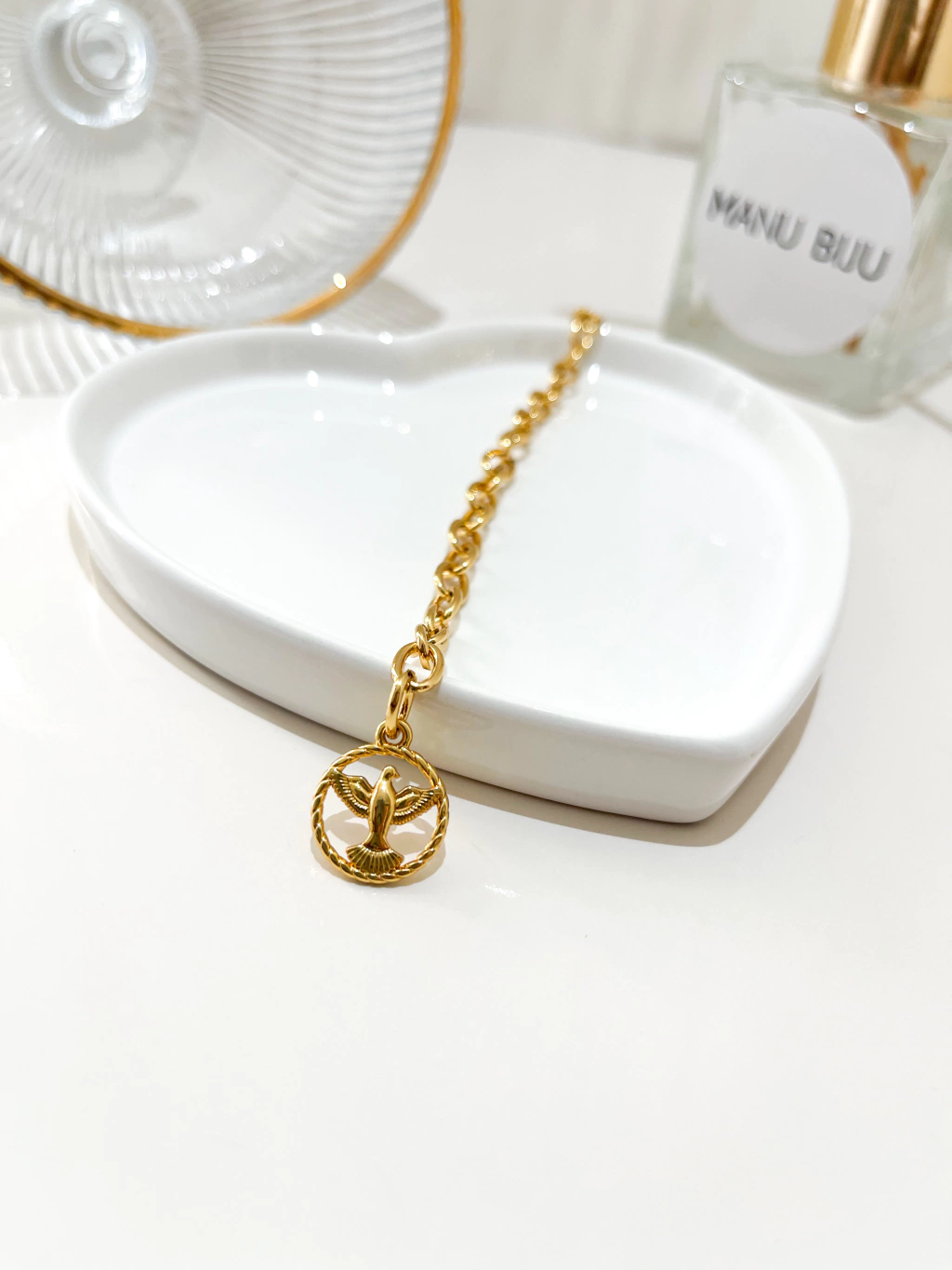 Pulseira medalhinha do Espírito Santo