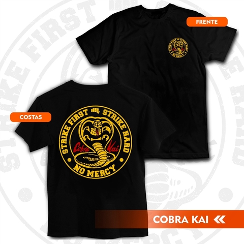 Camiseta Cobra Kai Camisa 100% Algodão - comprar online