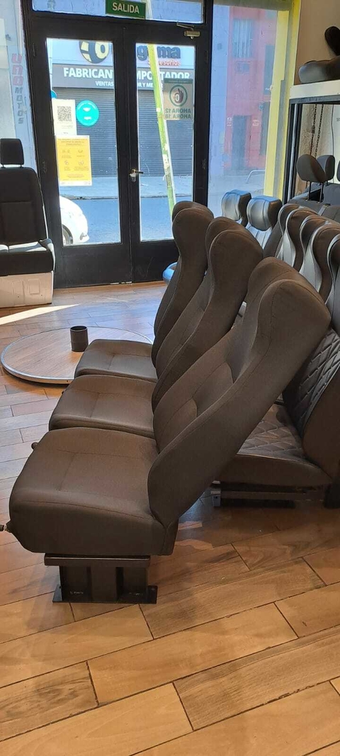 FILA DE 3 MEDIA DISTANCIA RECLINABLES