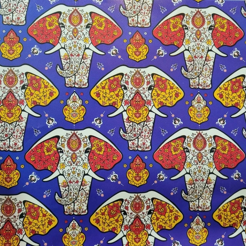 Papel Afiche Fantasia Por Unidad Elefante