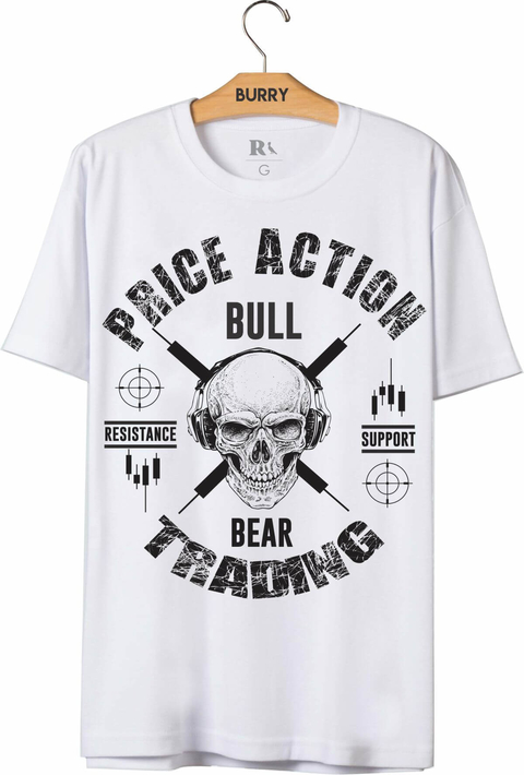 Camiseta Burry Trader Caveira