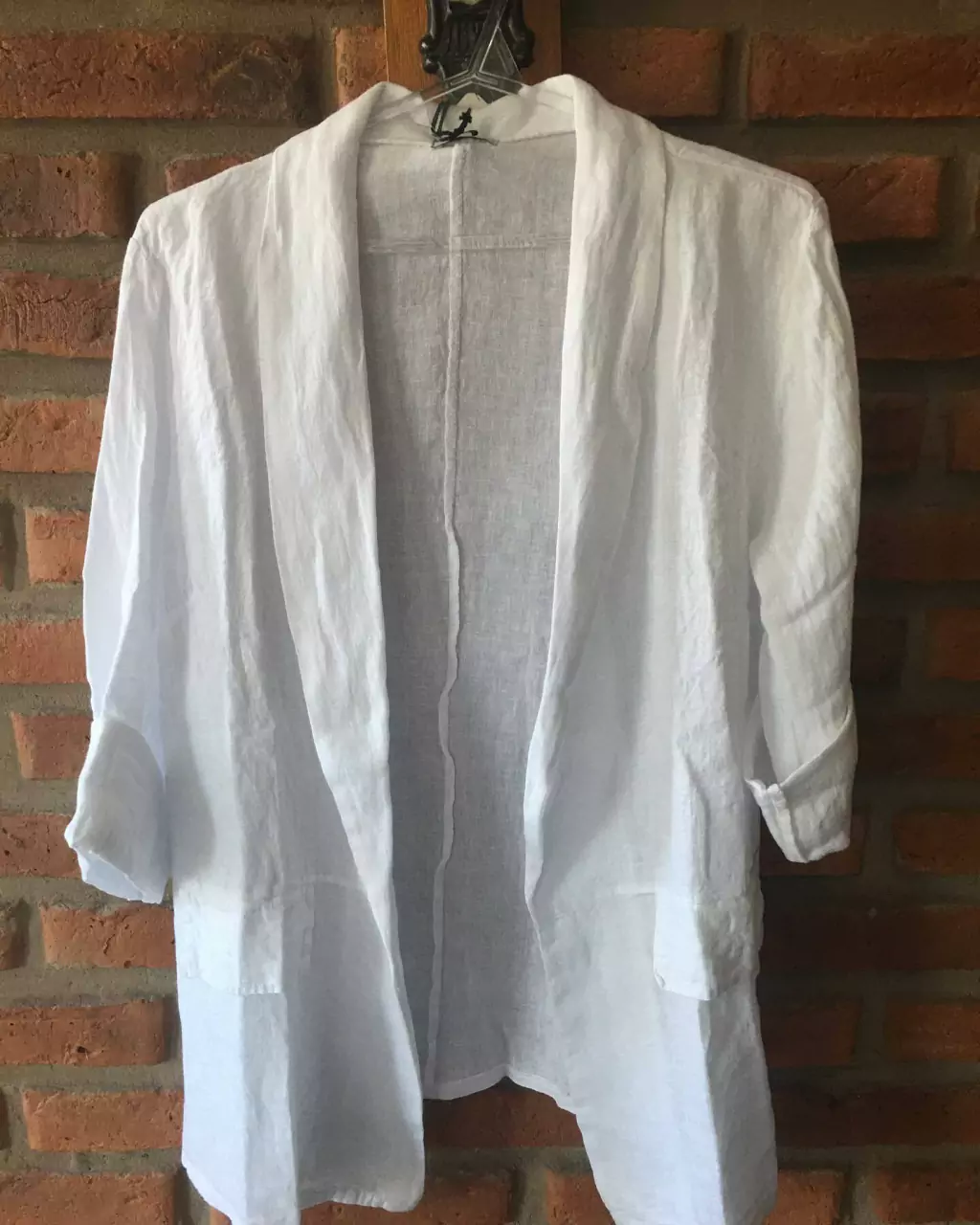 Blazer de lino italiano