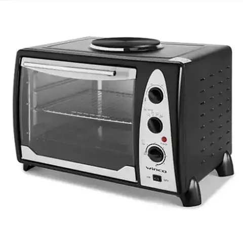 Horno eléctrico con hornalla Winco w636