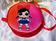 Bolsa infantil Lol vermelha