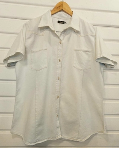 Camisas de Jeans en 7oz Blanca
