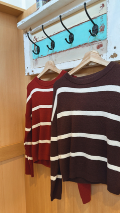 Sweater JUANA rayado - tienda online