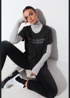 jean chupin GRIS OSCURO taby - tienda online