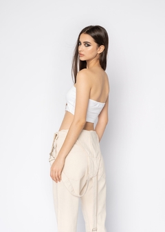 Jardinero JOSIE latte - comprar online