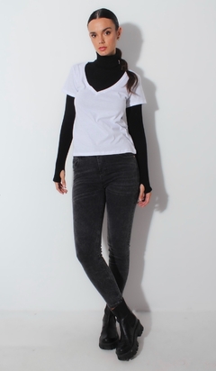 Imagen de jean chupin GRIS OSCURO taby