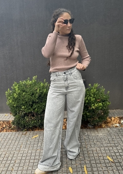 Wide leg GRIS - tienda online