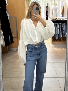 Blusa CALU blanca - comprar online