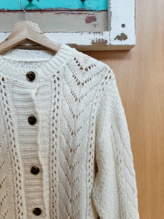 Saco VEST calado blanco - Veronaevero