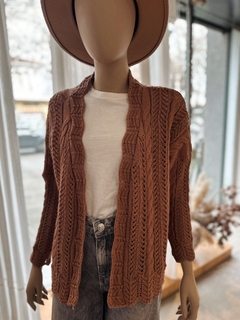 Saco CROCHET tostado
