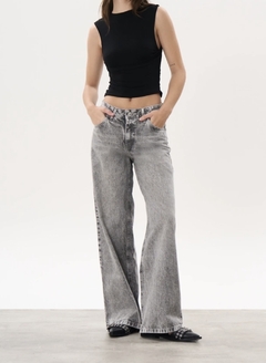 Jean wide leg gris - Veronaevero