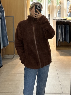 Campera PELUCHE marrón