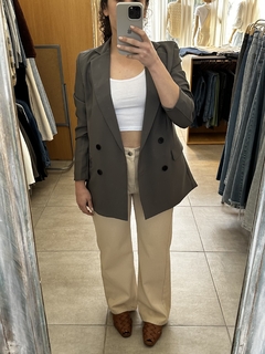 Blazer NIT Gris - tienda online