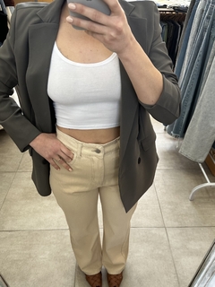 Blazer NIT Gris - comprar online