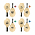 Paleta de madera MOR Aloha - comprar online