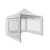Pared Para Gazebo Kushiro Blanca Transparente 3 x 3