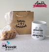 AMOR Y AMISTAD MUG AND COOKIES