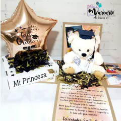Imagen de OSO DE GRADO PERSONALIZADO (SIN CAJA DE REGALO)