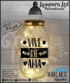 Frascos Led personalizados - comprar online