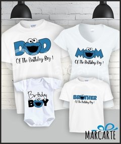 Imagen de Camisetas Familia x 4 Sublimación