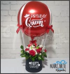 GLOBO DE LUJO ROJO